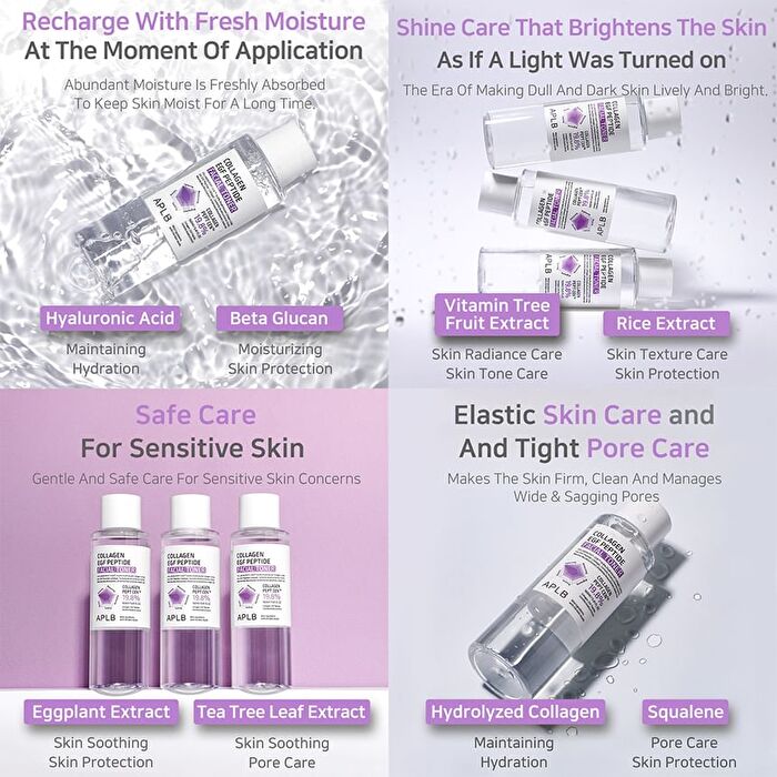 Aplb Collagen EGF Peptide Facial Toner - 160ml