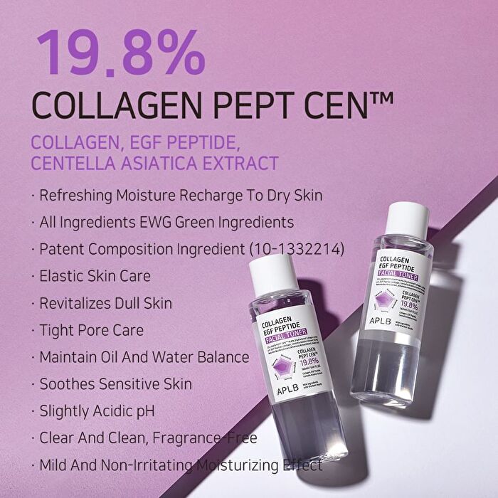 Aplb Collagen EGF Peptide Facial Toner - 160ml