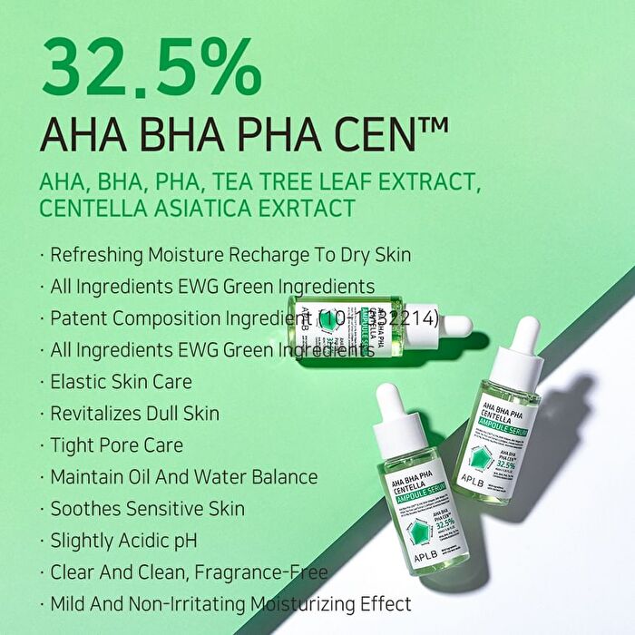 Aplb AHA BHA PHA Centella Ampoule Serum - 40ml
