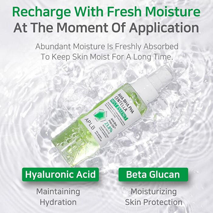 Aplb AHA BHA PHA Centella Mist Essence - 105ml