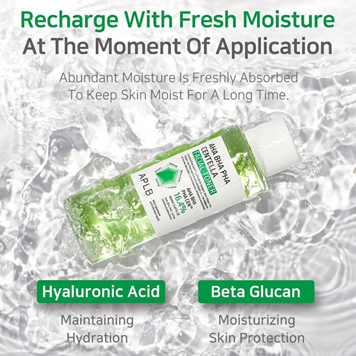 Aplb AHA BHA PHA Centella Facial Toner - 160ml