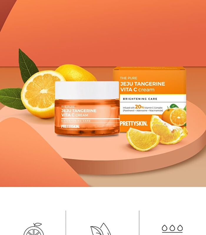 The Pure Jeju Tangerine Vita C Cream - 52ml