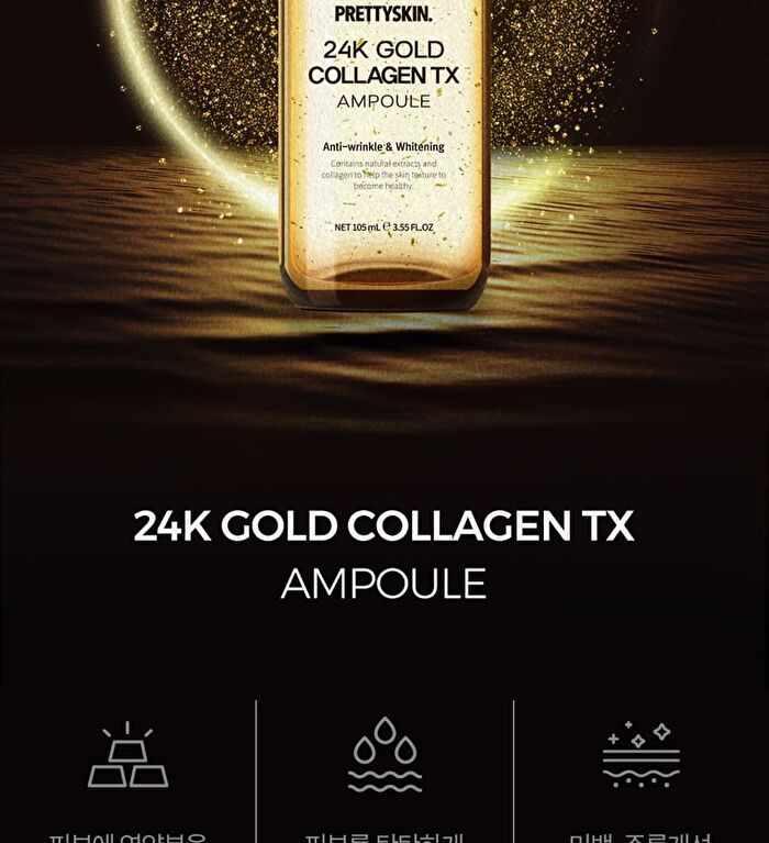 24K Gold Collagen TX Ampoule - 105ml