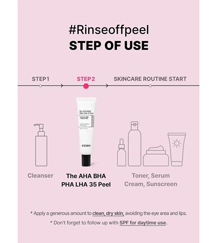 Cosrx The AHA BHA PHA LHA 35 Peel - 30ml