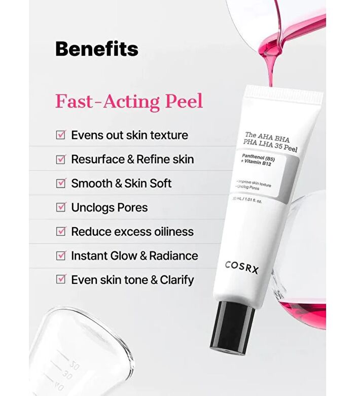 Cosrx The AHA BHA PHA LHA 35 Peel - 30ml