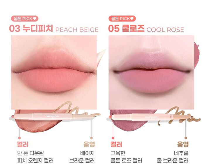 All In One Over-Lip Maker - 5 Colors - #05 Cool Rose