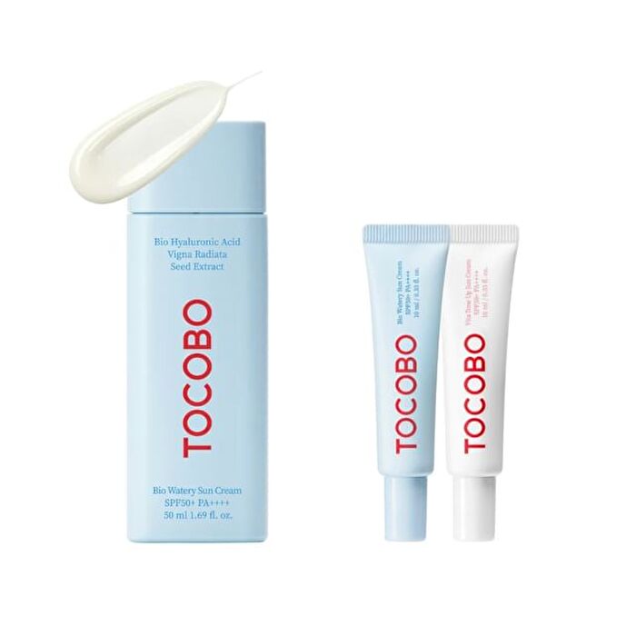 Bio Watery Sun Cream + Deluxe Set - 3 pcs