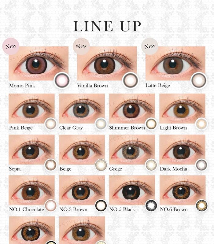 Secret Candy Magic 1 Day Color Lens Vanilla Brown 20 pcs - P-1.00 (20 pcs)
