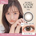 Secret Candy Magic 1 Day Color Lens Latte Beige 20 pcs - P-1.50 (20 pcs)