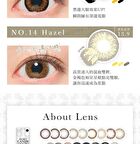 Secret Candy Magic 1 Day Color Lens Clear Gray 20 pcs - P-7.50 (20 pcs)