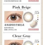 Secret Candy Magic 1 Day Color Lens Grege 20 pcs - P-0.00 (20 pcs)