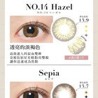 Secret Candy Magic 1 Day Color Lens Grege 20 pcs - P-0.00 (20 pcs)
