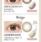 Secret Candy Magic 1 Day Color Lens Grege 20 pcs - P-0.00 (20 pcs)
