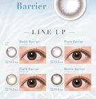 ReVIA Blue Light Barrier 1 Day Color Lens Flare Barrier 10 pcs - P-0.00 (10 pcs)