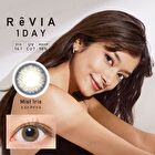 ReVIA 1 Day Color Lens Mist Iris 10 pcs - P-0.00 (10 pcs)