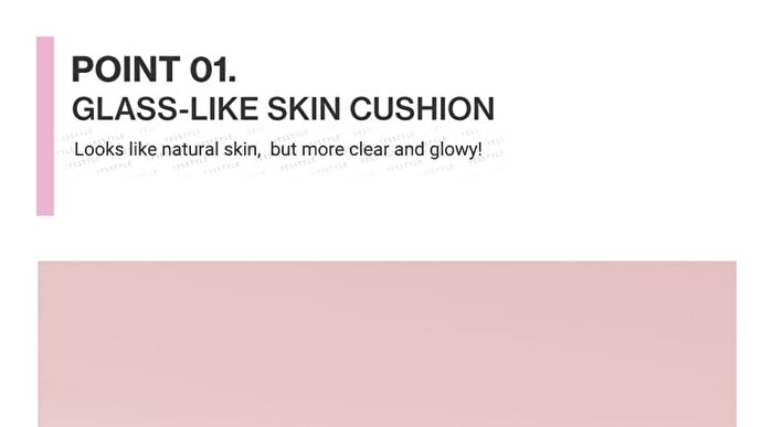 Don\'t Touch Glass Pink Cushion - 3 Colors - #25N Molten