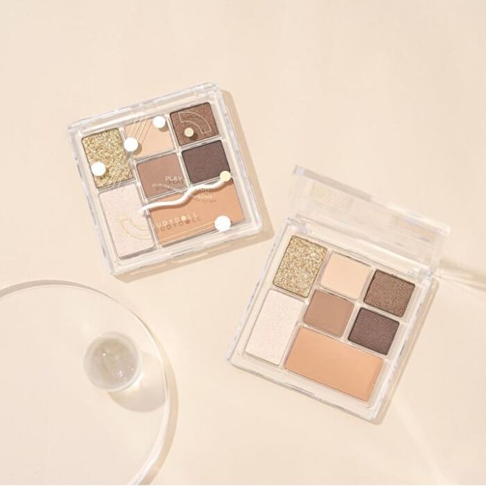 7 Colors Palette - Raw Coconut Latte - #16 Raw Coconut Latte - 8.5g