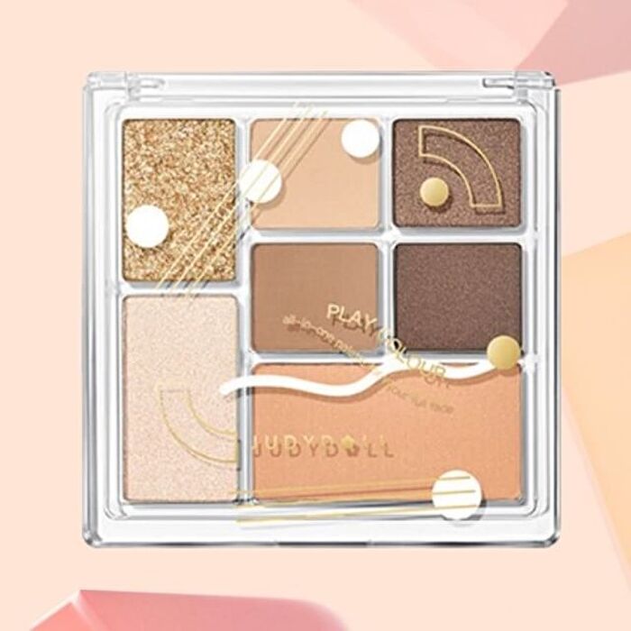 7 Colors Palette - Raw Coconut Latte - #16 Raw Coconut Latte - 8.5g
