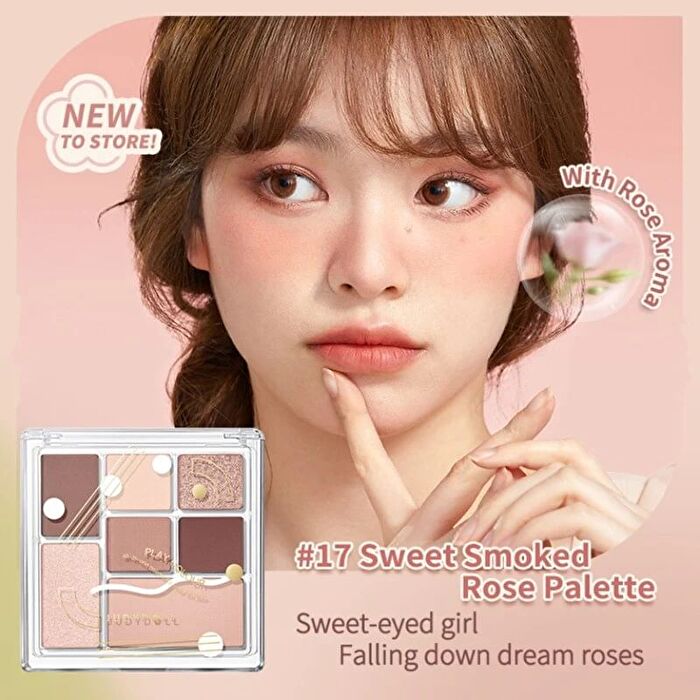 7 Colors Palette - Sweet Smoked Rose - #17 Sweet Smoked Rose - 8.5g