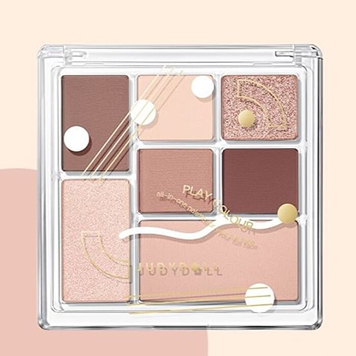 7 Colors Palette - Sweet Smoked Rose - #17 Sweet Smoked Rose - 8.5g