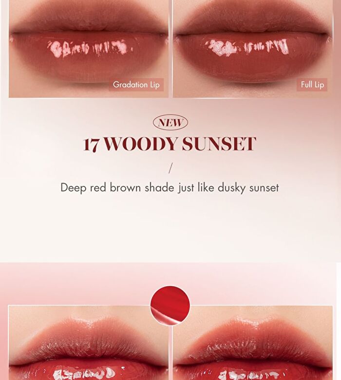romand Glasting Water Tint Sunset Edition - 4 Colors - #15 Nudy Sundown