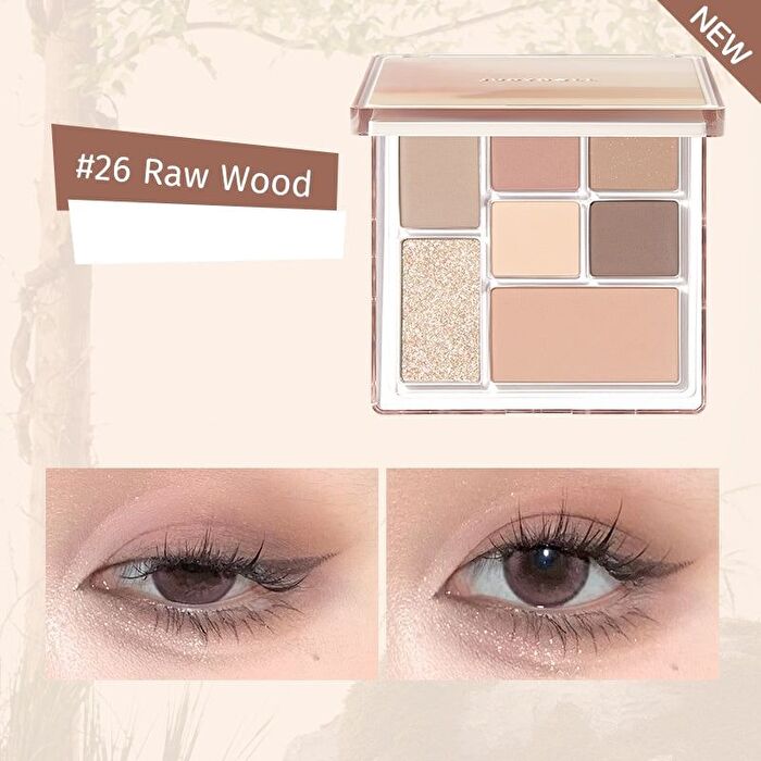 7 Colors Palette - Raw Wood - #26 Raw Wood - 8.5g