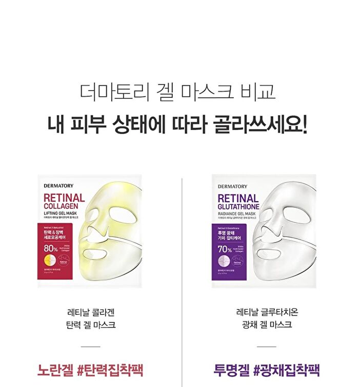 Dermatory Retinal Collagen Lifting Gel Mask - 22g x 1 pc