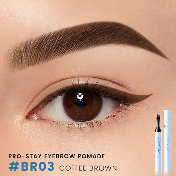 Brow Pomade Tint- 3 Colors - #BR02 Dark Brown - 1.4g
