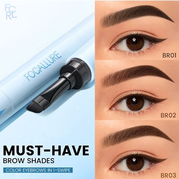 Brow Pomade Tint- 3 Colors - #BR02 Dark Brown - 1.4g