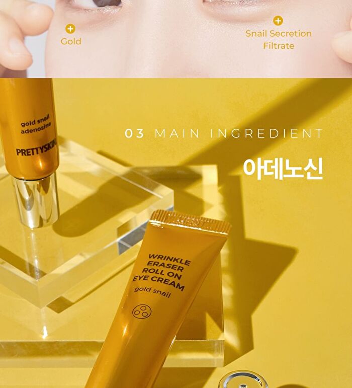Wrinkle Eraser Roll On Eye Cream - 3 Types - Collagen