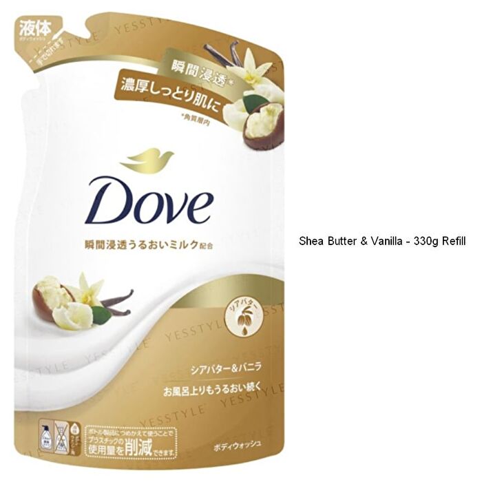 Moisturizing Body Wash - Rice Enzyme & Osmanthus - 330g Refill