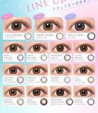 Blue Light Barrier 1 Day Color Lens Mimi Brown 10 pcs - P-3.00 (10 pcs)