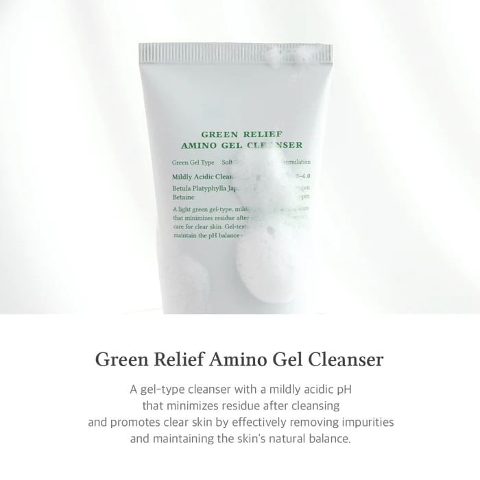 Dr. Althea Green Relief Amino Gel Cleanser - 100ml