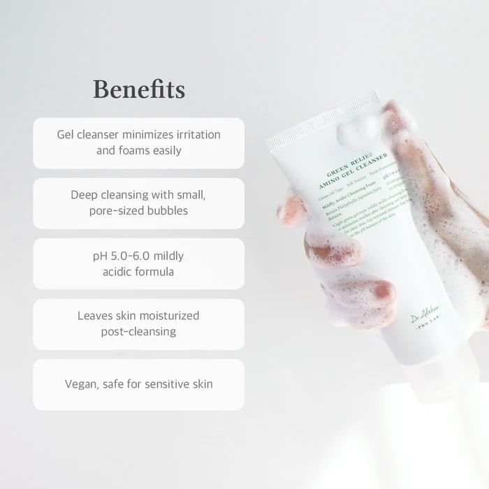 Dr. Althea Green Relief Amino Gel Cleanser - 100ml