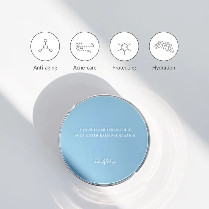 Double Serum Balm Foundation - 2 Colors - #21 Rose Ivory