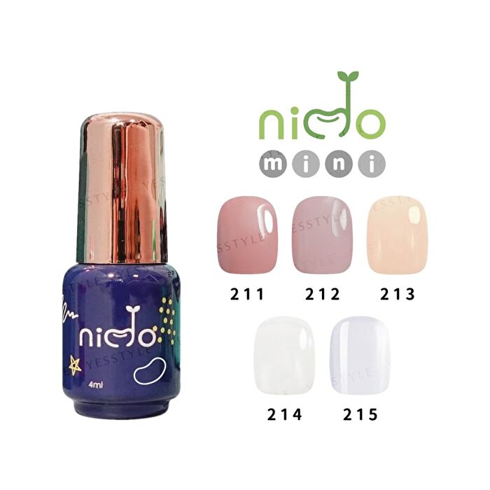 Nido Mini One Step Nail Gel Wagashi Series - 211 Pink Lotus Root