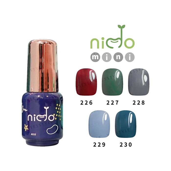 Nido Mini One Step Nail Gel Morandi Hood Series - 226 French Cherry Pie