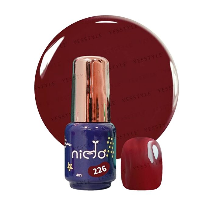 Nido Mini One Step Nail Gel Morandi Hood Series - 226 French Cherry Pie