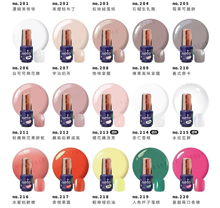 Nido Mini One Step Nail Gel The Little Prince Series - 234 Assam Oat Milk