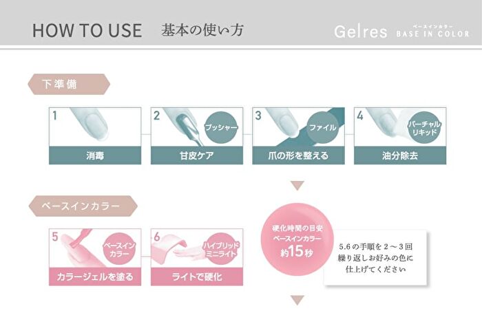 Gelres Base In Color - 01 See Through Blue
