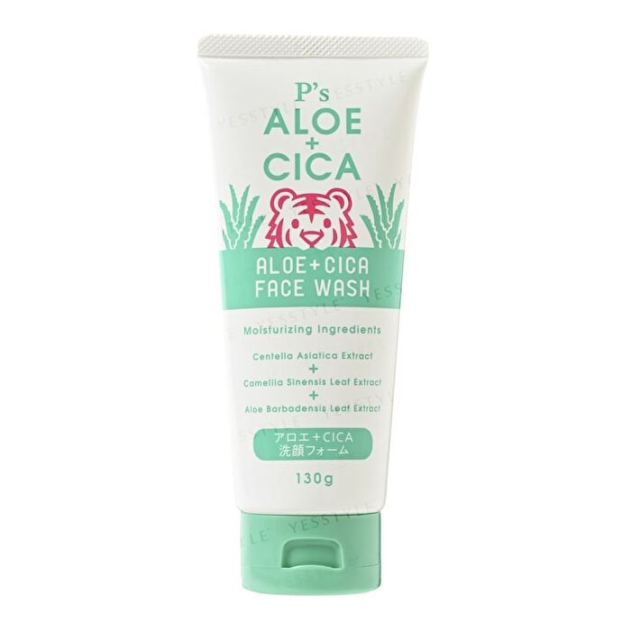 P\'s Cica Face Wash - Aloe - 130g