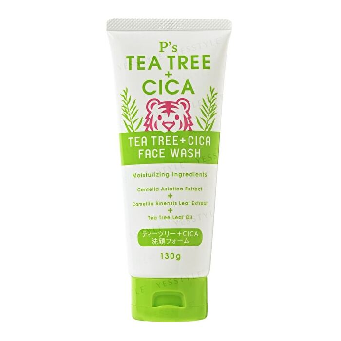 P\'s Cica Face Wash - Aloe - 130g