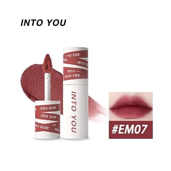 Into You Lip & Cheek Mud - 4 Colors (EM05-08) - #EM08 Brick Red Nude - 2g  (1.0 ver)