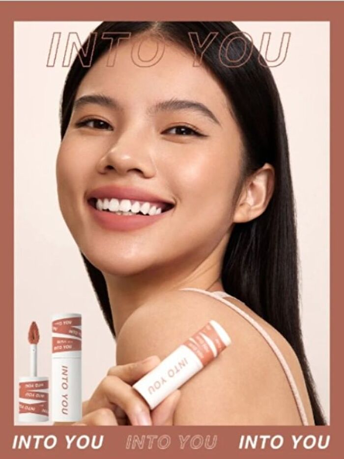 Into You Lip & Cheek Mud - 4 Colors (EM05-08) - #EM05 Sunset Nude - 2g  (1.0 ver)
