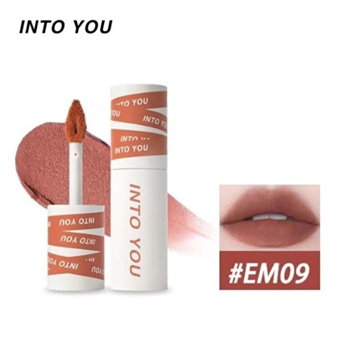 Into You Lip & Cheek Mud - 4 Colors (EM09-12) - #EM12 Coral Pink - 2g  (1.0 ver)