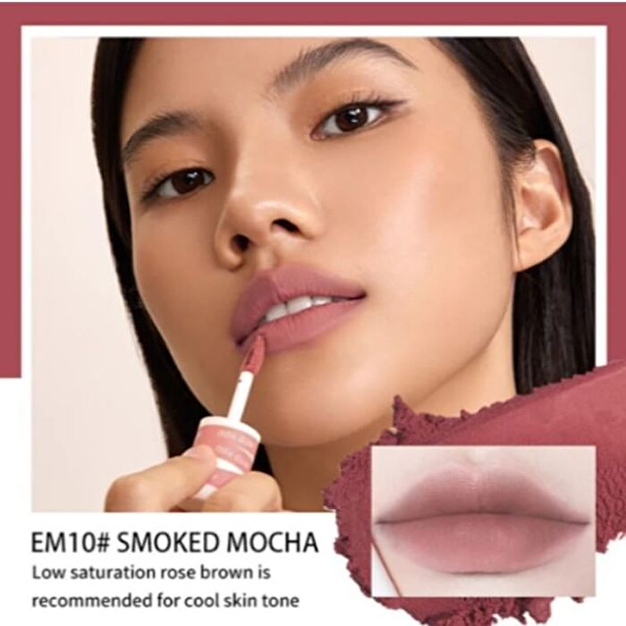 Into You Lip & Cheek Mud - 4 Colors (EM09-12) - #EM12 Coral Pink - 2g  (1.0 ver)