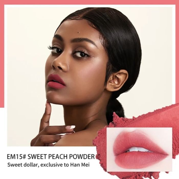 Lip & Cheek Mud - 4 Colors (EM13-16) - #EM15 Pink Peach - 2g