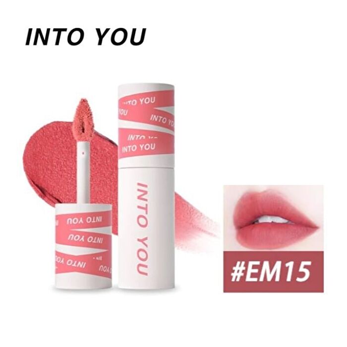 Lip & Cheek Mud - 4 Colors (EM13-16) - #EM15 Pink Peach - 2g