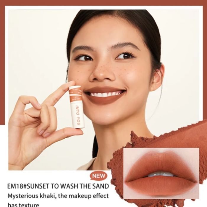 Into You Lip & Cheek Mud - 4 Color (EM17-20) - #EM17 Coral Peach - 2g  (1.0 ver)