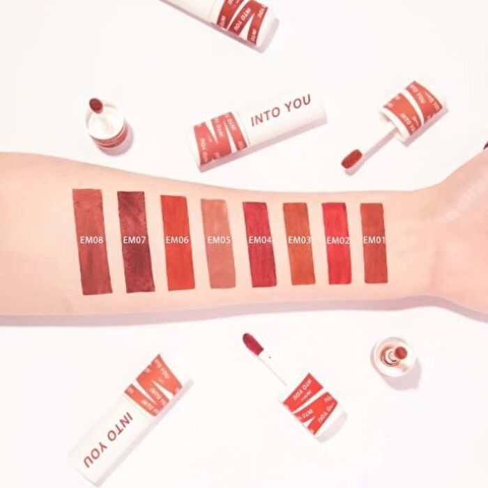 Into You Lip & Cheek Mud - 4 Color (EM17-20) - #EM19 Red Taupe - 2g  (1.0 ver)
